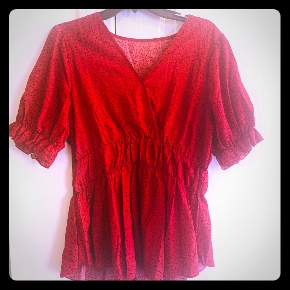 Red Blouse